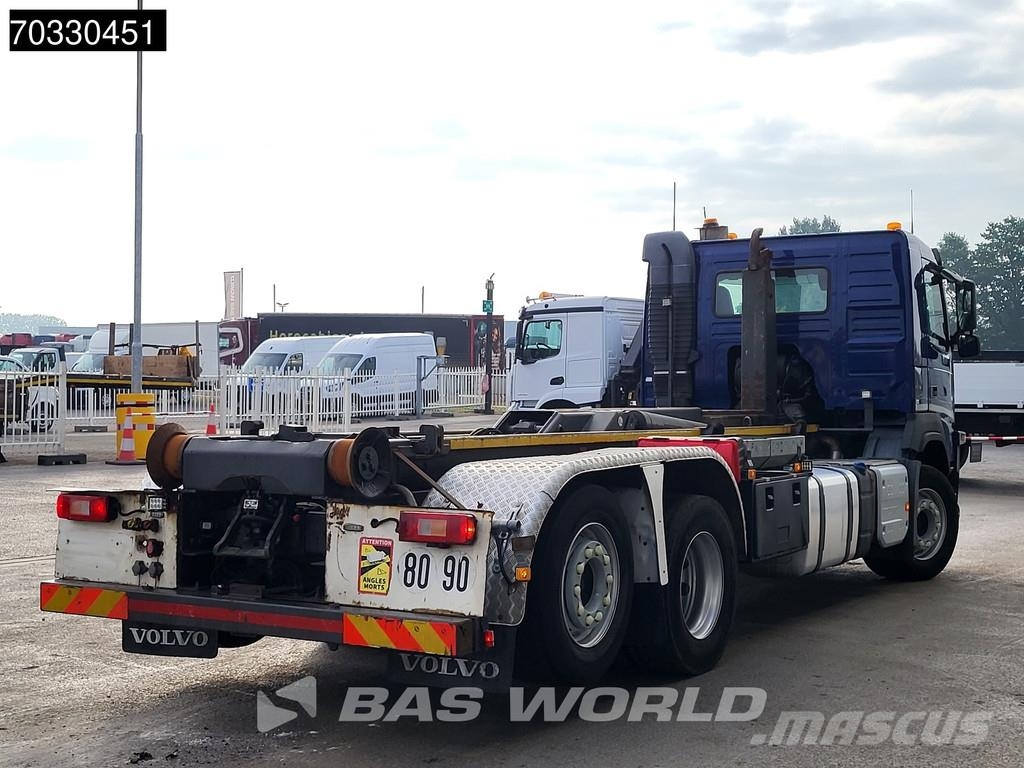 Volvo FM 410 6X2 DayCab Lift+Steering Axle VDL Hook Euro Camiones elevadores de gancho