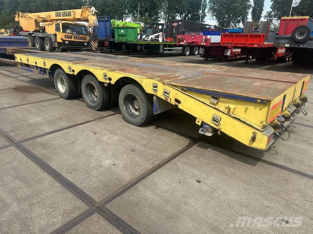 Es-ge 3 SOU-1N , LAST AXLE STEERING, 4M EXTENDABLE + HYP Semirremolques de carga baja