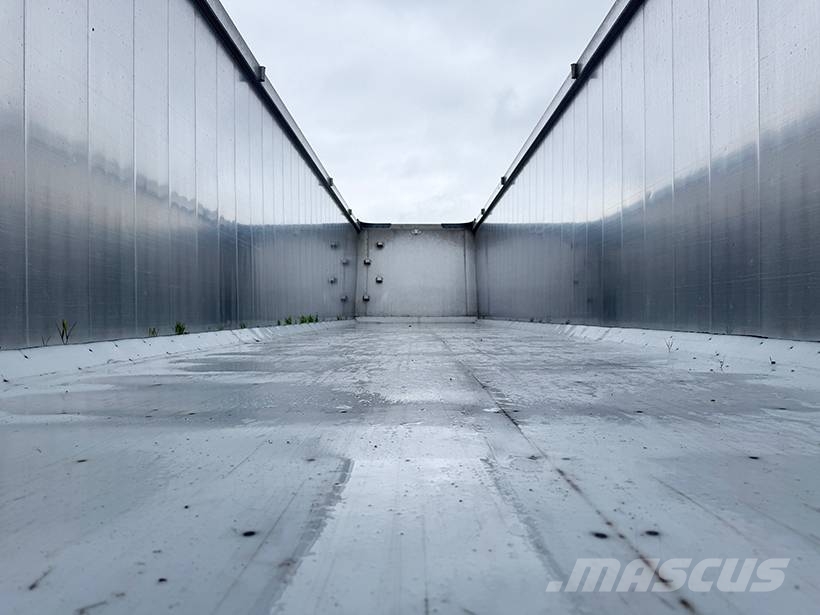 Kel-Berg Tipper / Alukastenmulde Kipper 59,5 m3 Savivartės puspriekabės