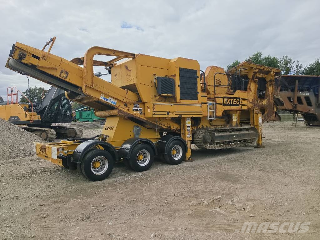 Extec C10 + wraz z wózkiem DOLLY Mobile knuseverk