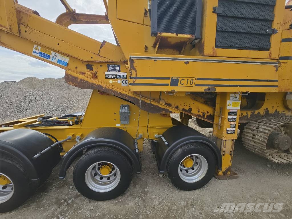 Extec C10 + wraz z wózkiem DOLLY Mobile knuseverk