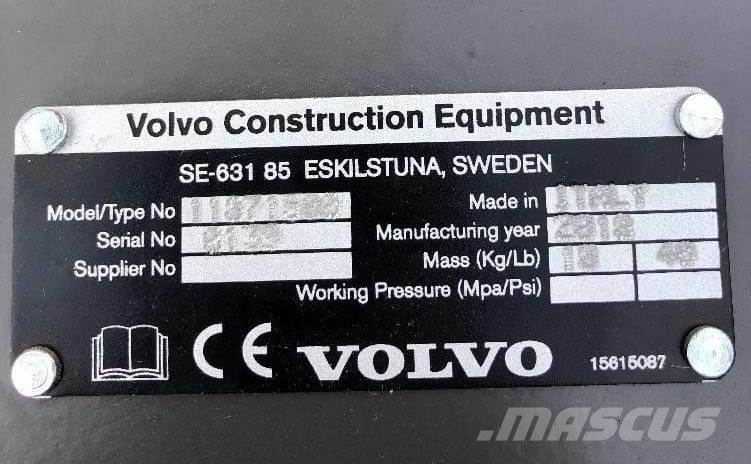 Volvo Adapterplatte für ECR40 Muud osad