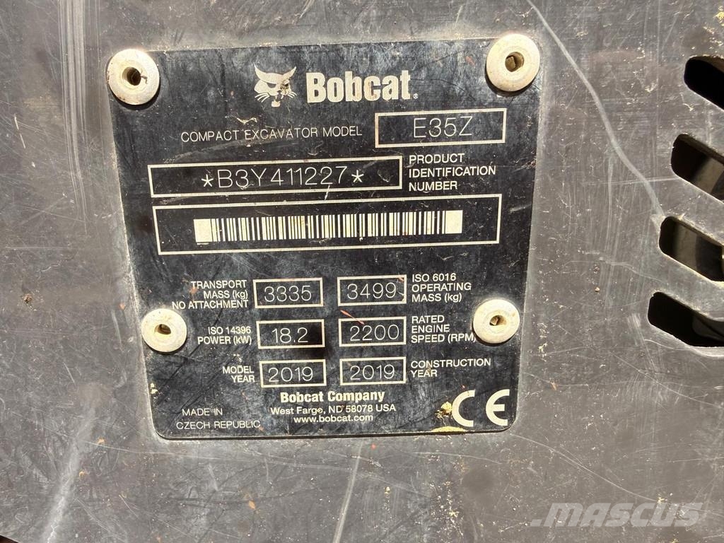Bobcat E35Z Minikaivukoneet < 7t