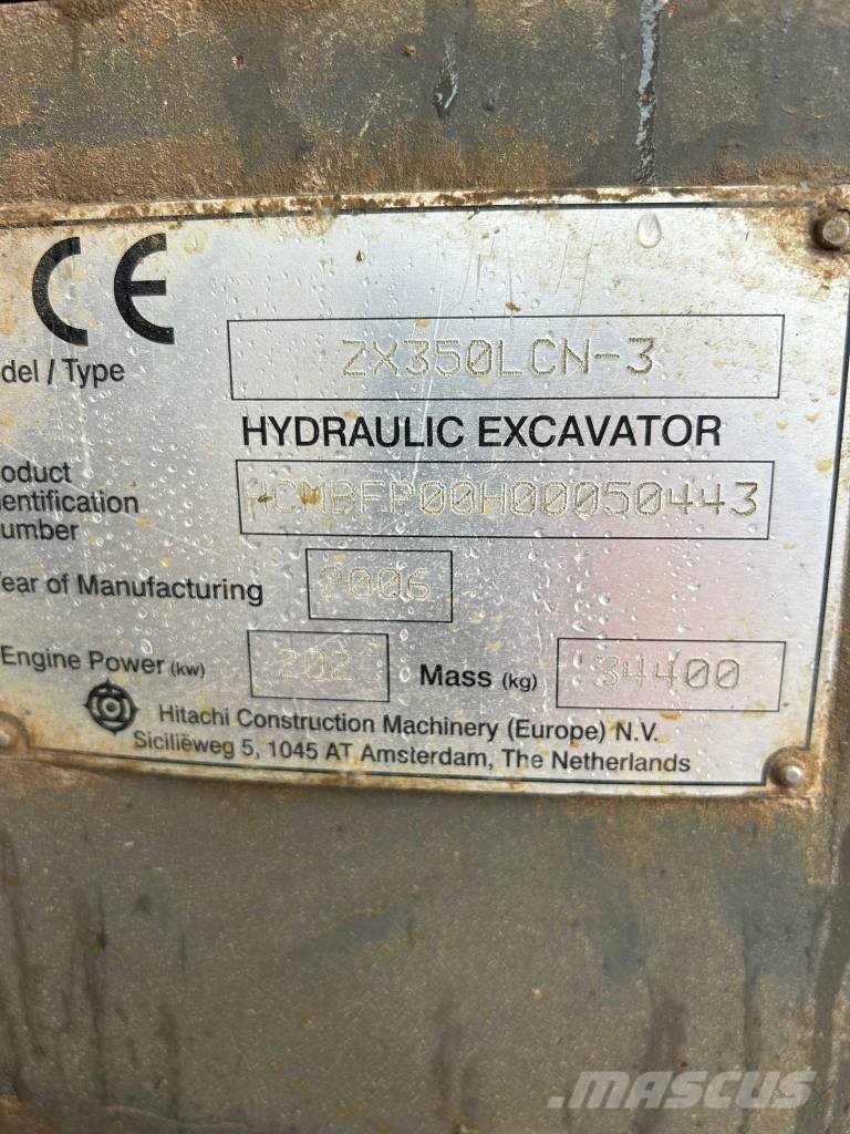 Hitachi Zaxis 350 LCN-3 Raupenbagger