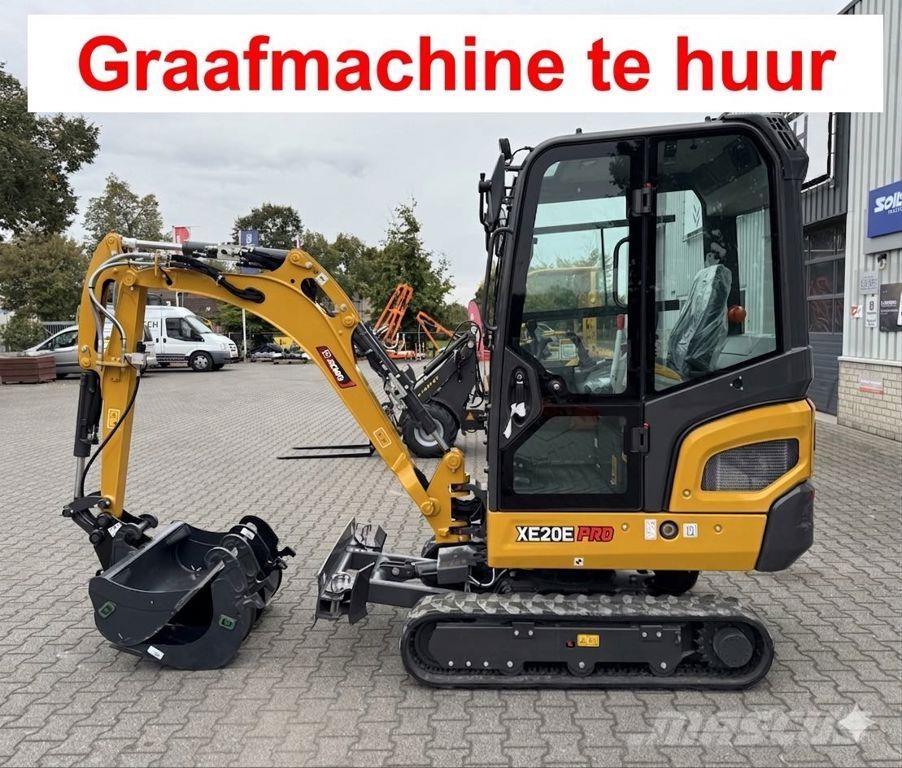 XCMG Verhuur | huur 2t graafmachine €115 dag Posebni bagri