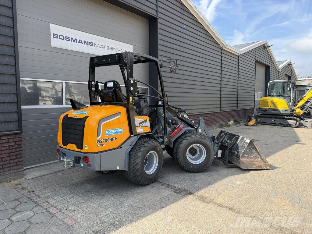 GiANT G2700 X-TRA HD+ minishovel / kniklader 2026 150 uu ホイールローダー・タイヤショベル