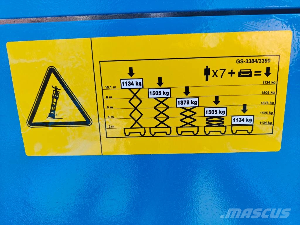Genie GS 3390 RT Saksilavat
