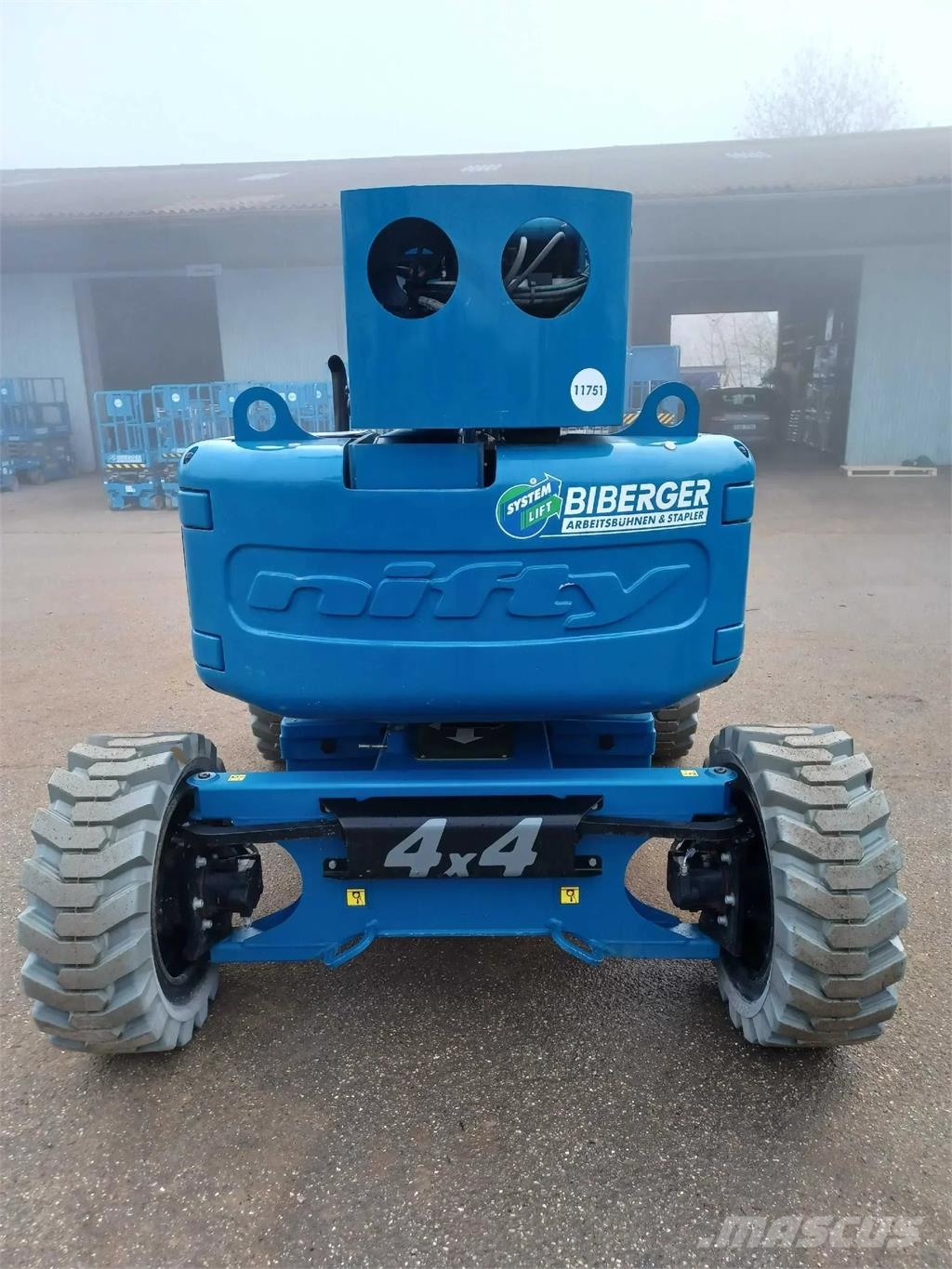 Niftylift HR17 Hybrid 4x4 Knikarmhoogwerkers