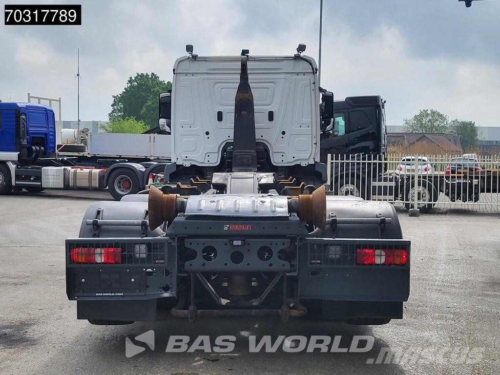Mercedes-Benz Arocs 2530 NGT 6X2 CNG Engine! HIAB 21Z56 containe アームロール