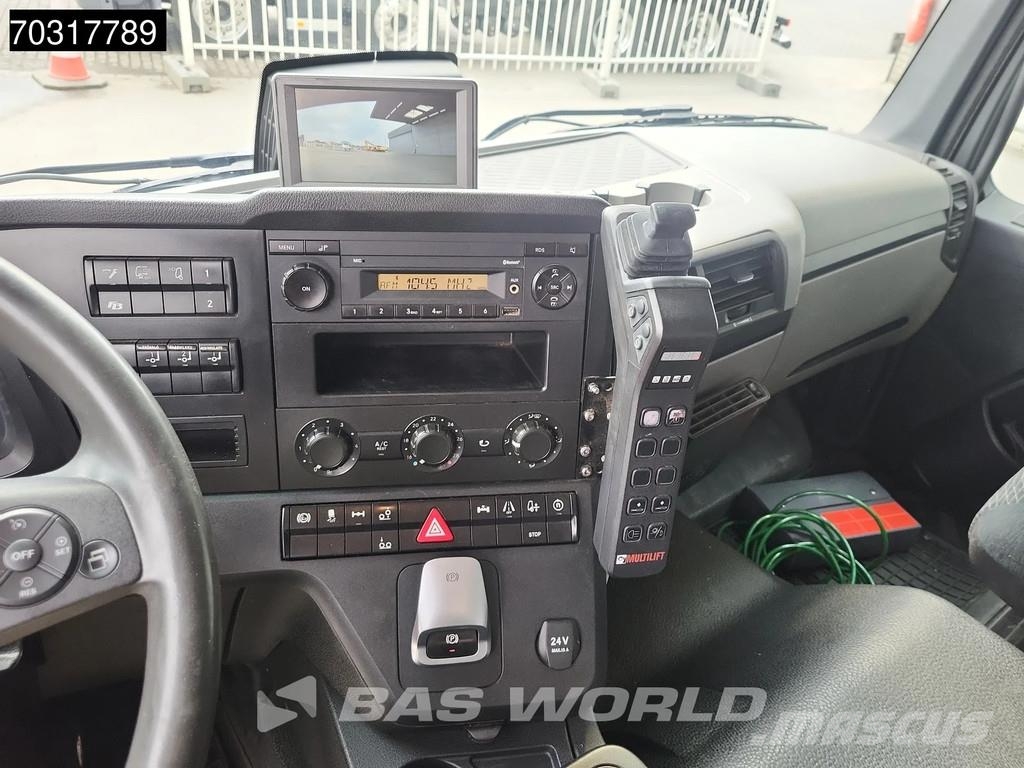 Mercedes-Benz Arocs 2530 NGT 6X2 CNG Engine! HIAB 21Z56 containe Camiones polibrazo
