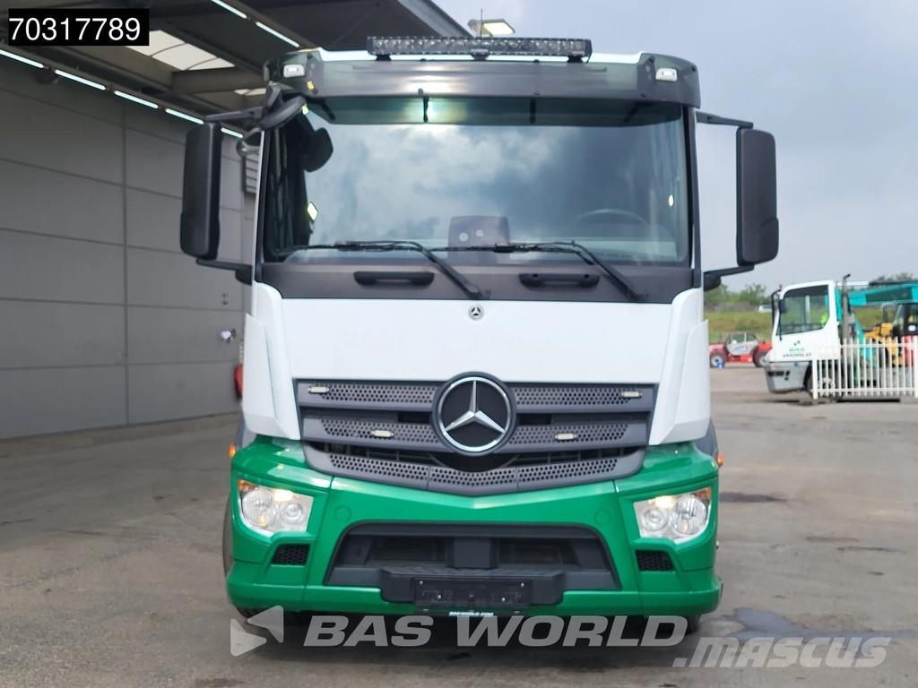Mercedes-Benz Arocs 2530 NGT 6X2 CNG Engine! HIAB 21Z56 containe Camiones polibrazo