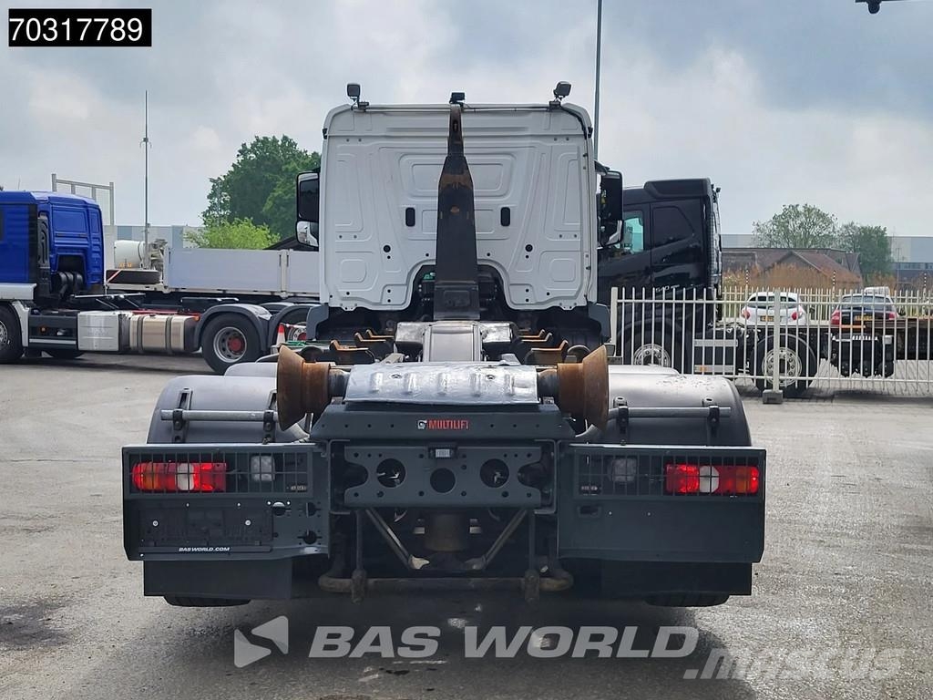 Mercedes-Benz Arocs 2530 NGT 6X2 CNG Engine! HIAB 21Z56 containe Camiones polibrazo