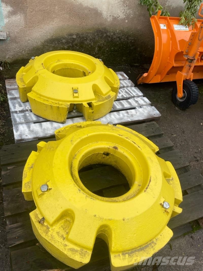 John Deere 2x 620kg Innenradgewichte inkl. Bolzen Farm machinery