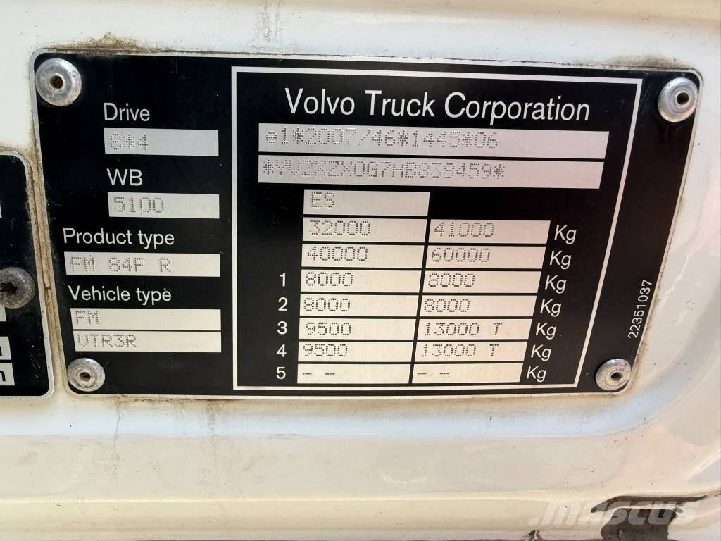 Volvo FMX 450 傾卸式卡車