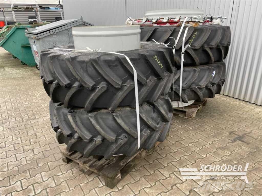 Ceat 480/70 R28 + 520/85 R38 عجلات مزدوجة