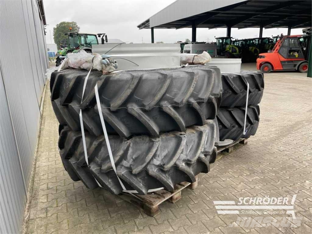 Ceat 480/70 R28 + 520/85 R38 عجلات مزدوجة