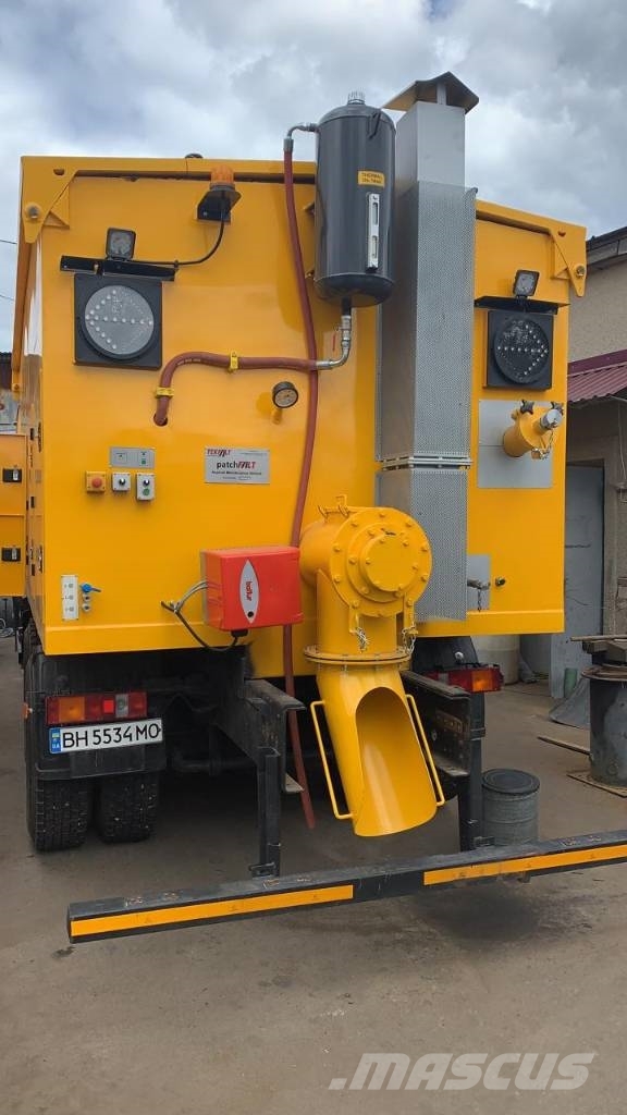 Ital Machinery ASPHALT MAINTENANCE VEHICLE OF 8–10 Contenitori termici d'asfalto