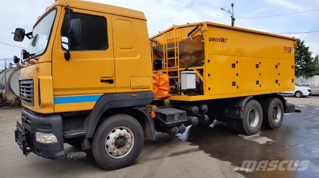 Ital Machinery ASPHALT MAINTENANCE VEHICLE OF 8–10 Contenitori termici d'asfalto
