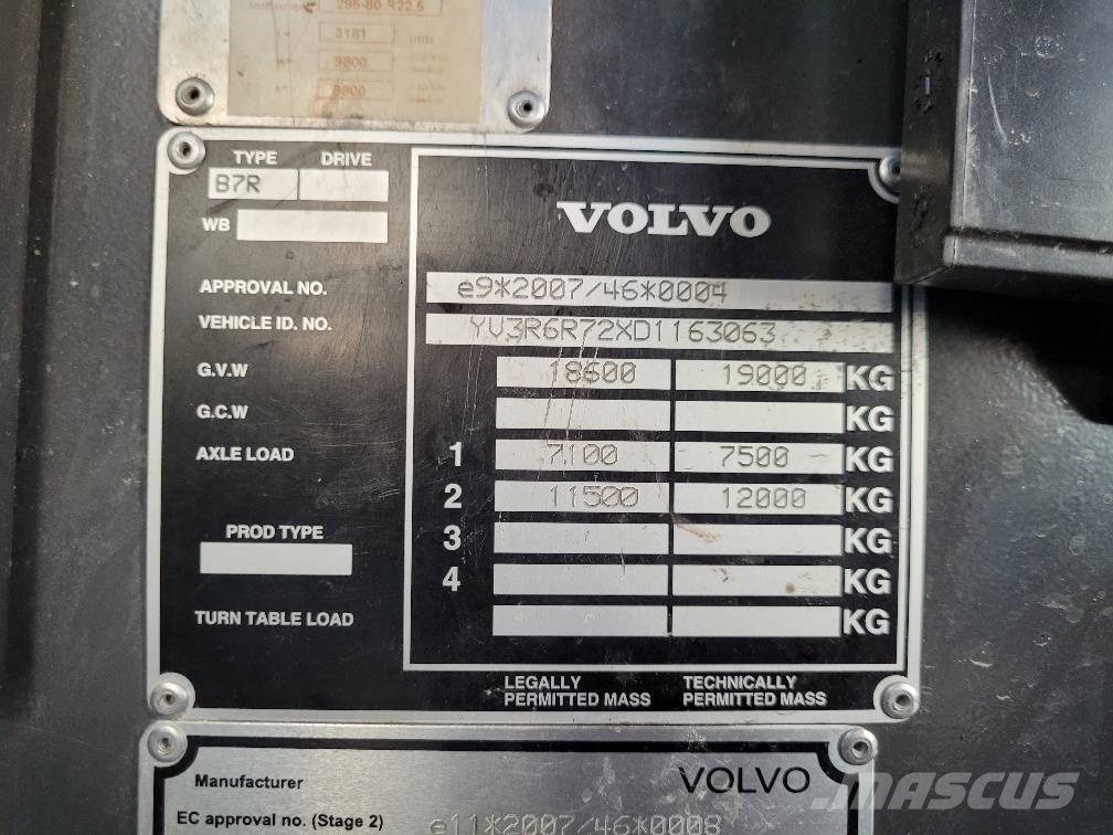 Volvo B7R 8900 EURO5, 2UNITS Putnički autobusi