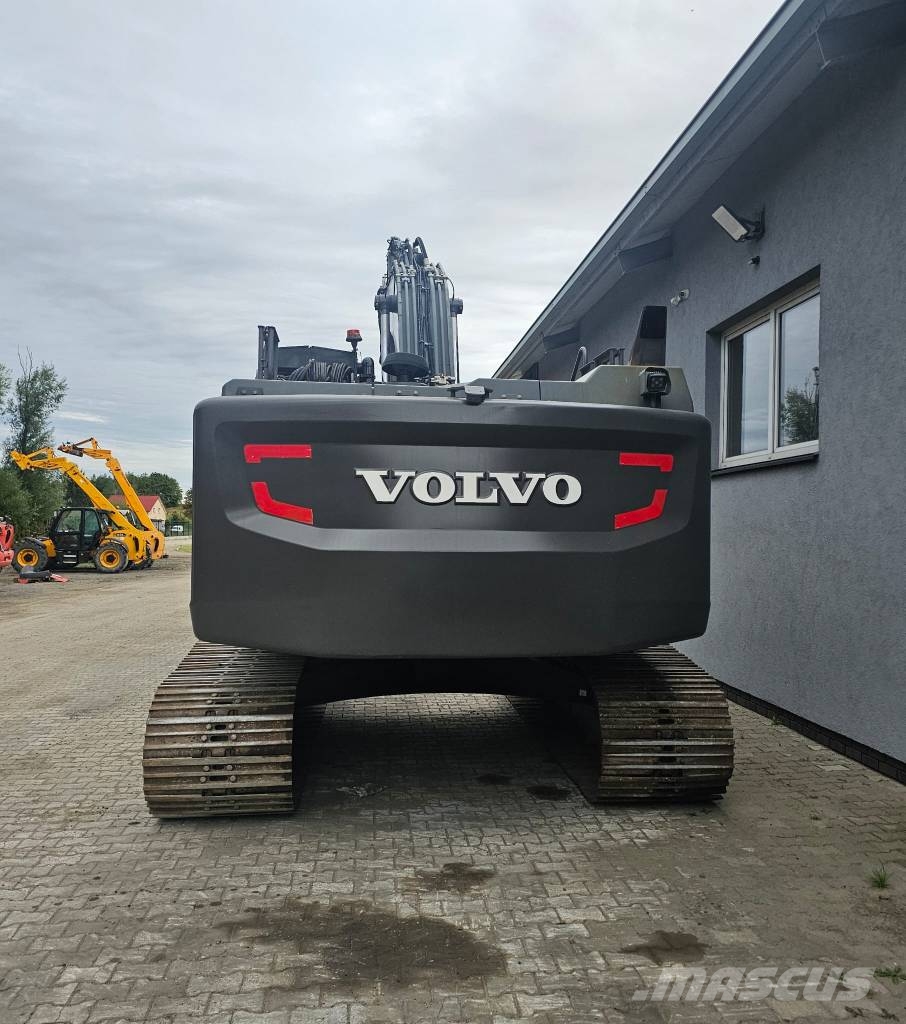 Volvo EC250EL Podnoszona Kabina Materialumschlag