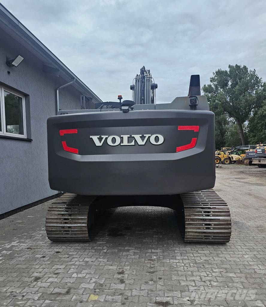 Volvo EC250EL Podnoszona Kabina Materialumschlag