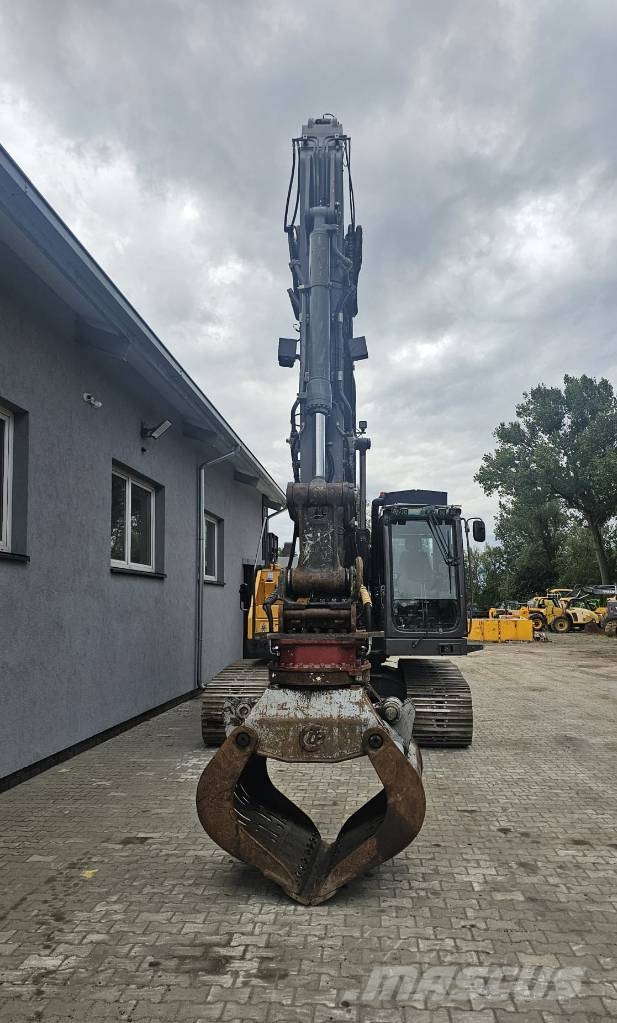 Volvo EC250EL Podnoszona Kabina Materialumschlag