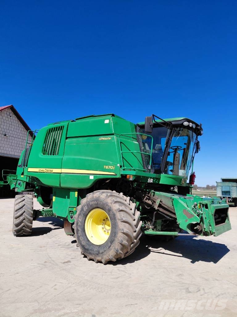 John Deere T 670 i Зерноуборочные комбайны