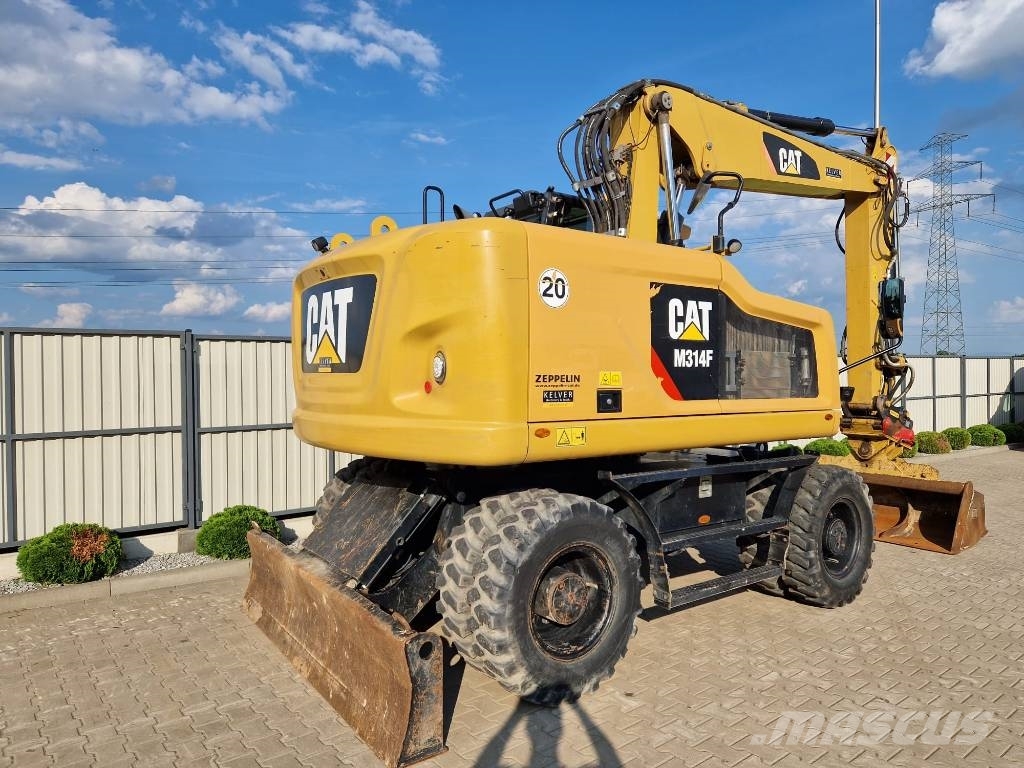CAT M314F * 2018r. * 4 133 mth * full CAT service Ratiniai ekskavatoriai