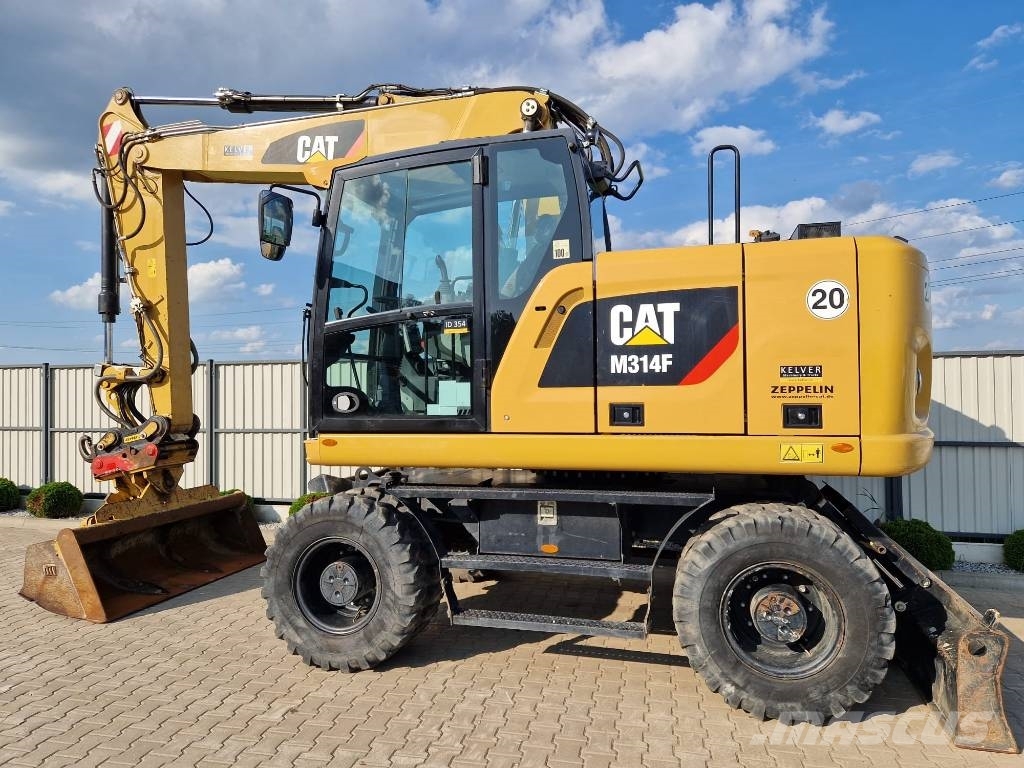 CAT M314F * 2018r. * 4 133 mth * full CAT service Ratiniai ekskavatoriai