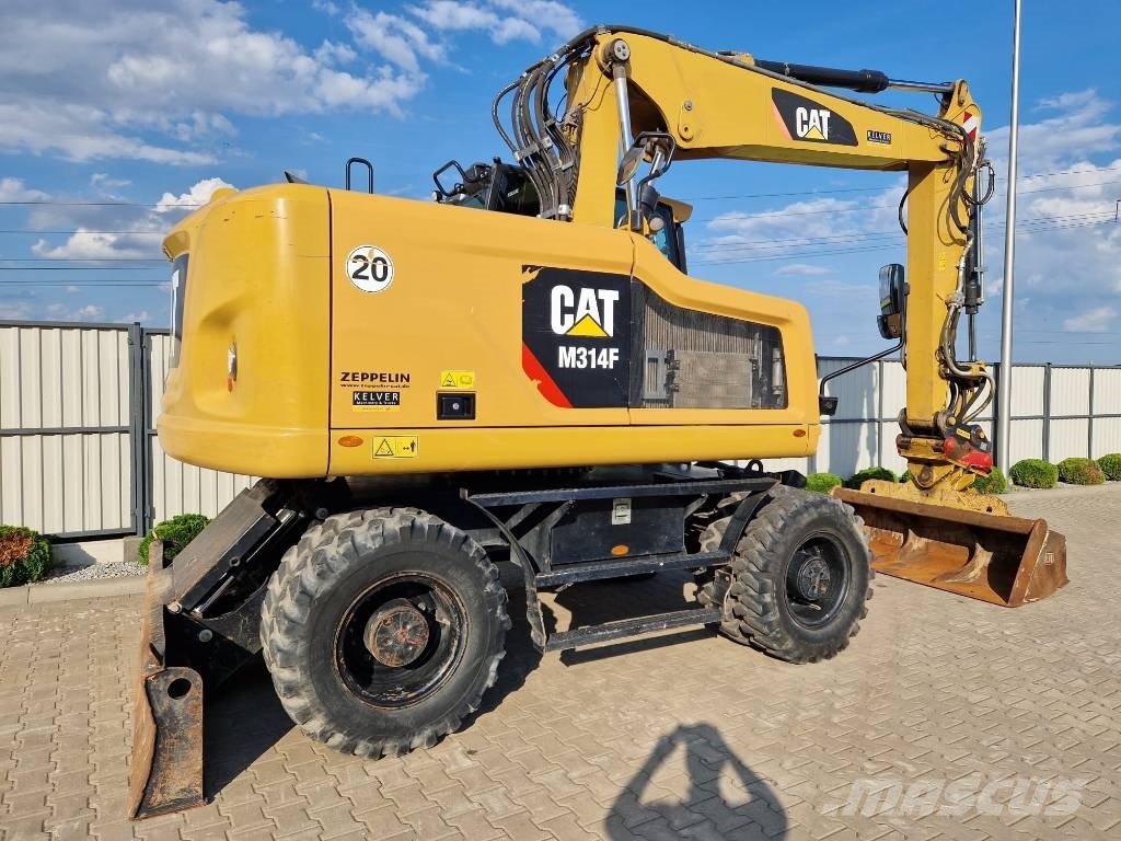 CAT M314F * 2018r. * 4 133 mth * full CAT service Ratiniai ekskavatoriai