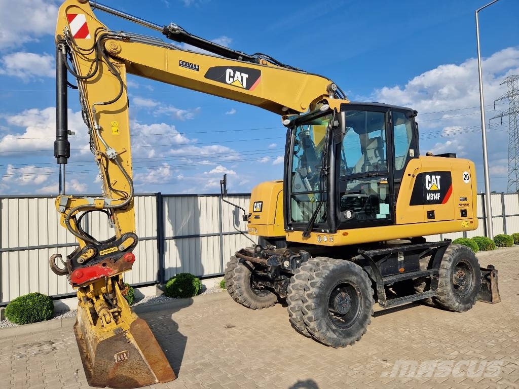 CAT M314F * 2018r. * 4 133 mth * full CAT service Ratiniai ekskavatoriai