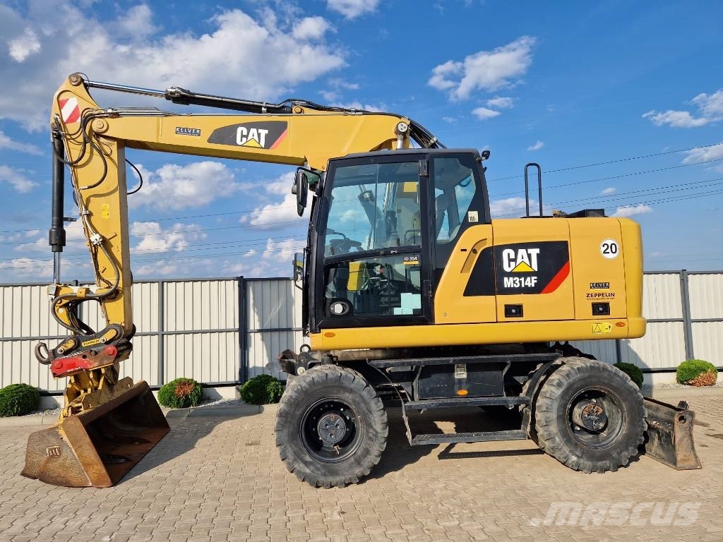 CAT M314F * 2018r. * 4 133 mth * full CAT service Ratiniai ekskavatoriai