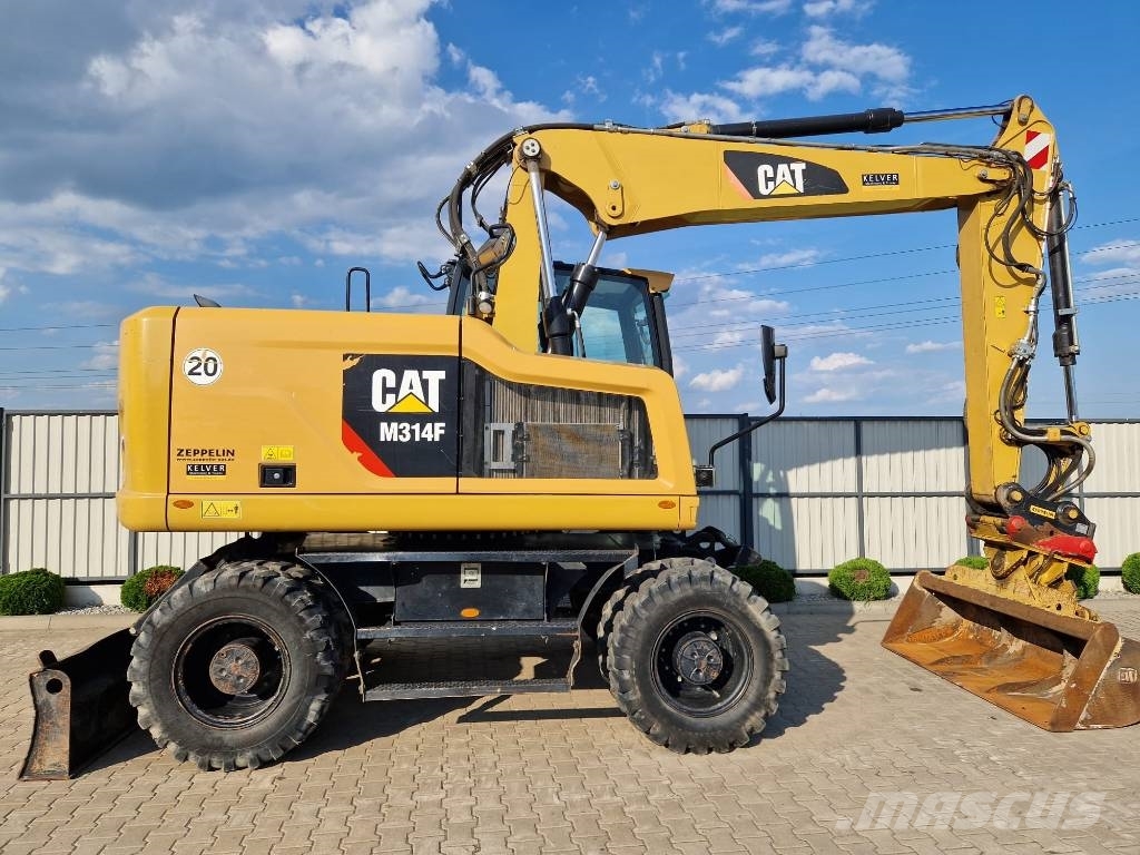 CAT M314F * 2018r. * 4 133 mth * full CAT service Ratiniai ekskavatoriai