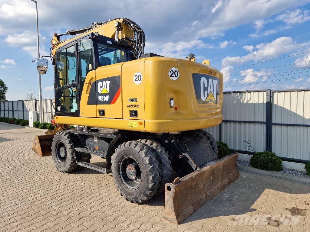 CAT M314F * 2018r. * 4 133 mth * full CAT service Ratiniai ekskavatoriai