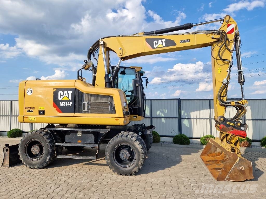 CAT M314F * 2018r. * 4 133 mth * full CAT service Ratiniai ekskavatoriai