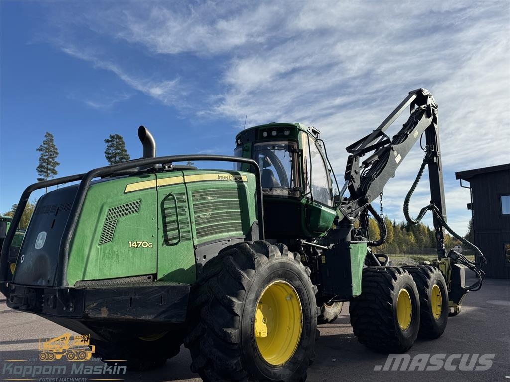 John Deere 1470G Skovningsmaskiner