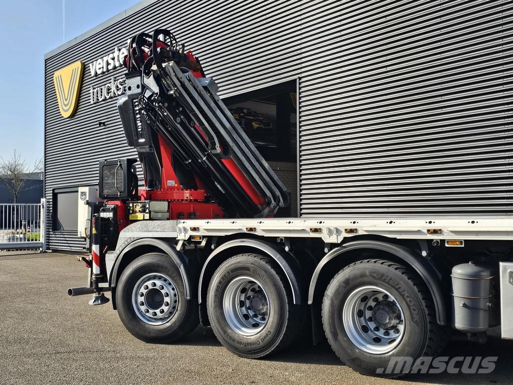 DAF CF 530 8x4 / RETARDER / FASSI F545 CRANE / KRAN / Nosturiautot