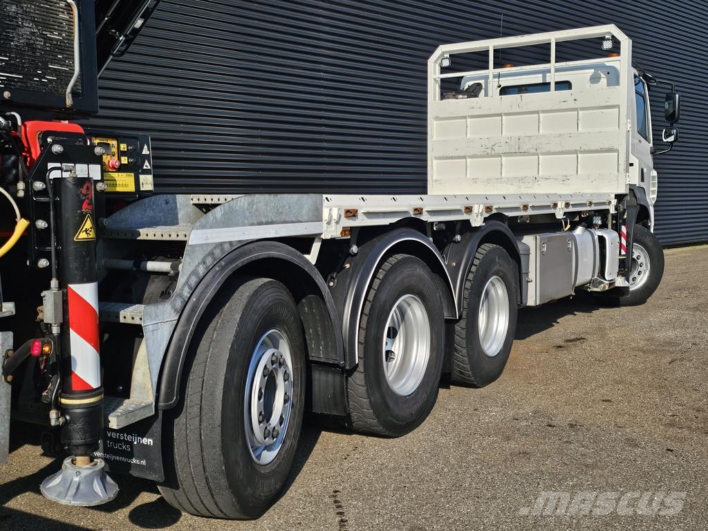 DAF CF 530 8x4 / RETARDER / FASSI F545 CRANE / KRAN / Nosturiautot