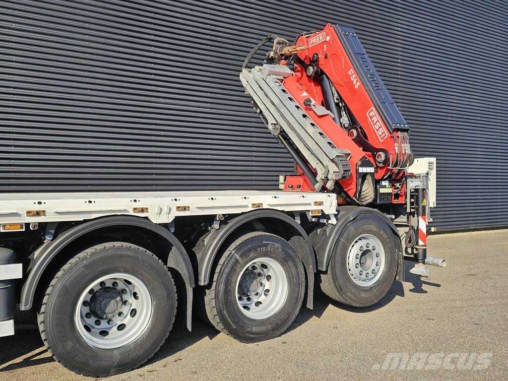 DAF CF 530 8x4 / RETARDER / FASSI F545 CRANE / KRAN / Nosturiautot