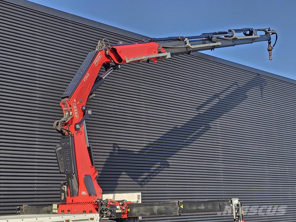 DAF CF 530 8x4 / RETARDER / FASSI F545 CRANE / KRAN / Nosturiautot