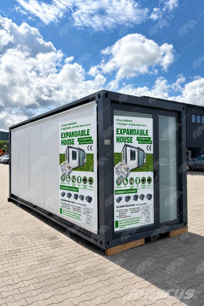  Casă container modulară expandabilă 38 mp 特种集装箱