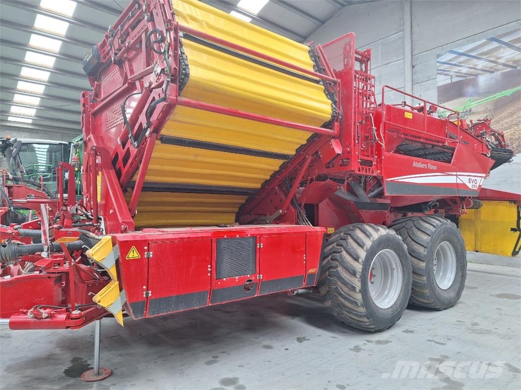 Grimme Evo290 Μηχανή εξαγωγής και συλλογής βολβών
