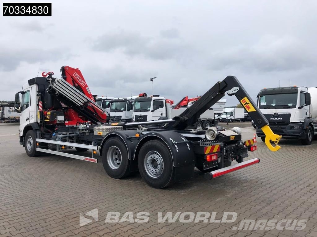 Volvo FM 460 6X2 NEW! FASSI F235.0.25 Crane Kran HYVA 20 Camiones elevadores de gancho