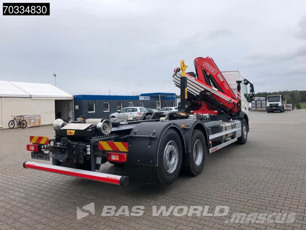 Volvo FM 460 6X2 NEW! FASSI F235.0.25 Crane Kran HYVA 20 Camiones elevadores de gancho