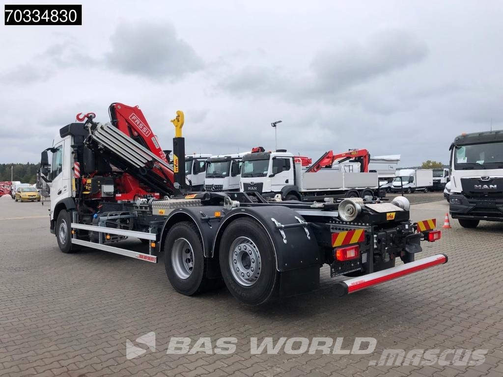 Volvo FM 460 6X2 NEW! FASSI F235.0.25 Crane Kran HYVA 20 Camiones elevadores de gancho