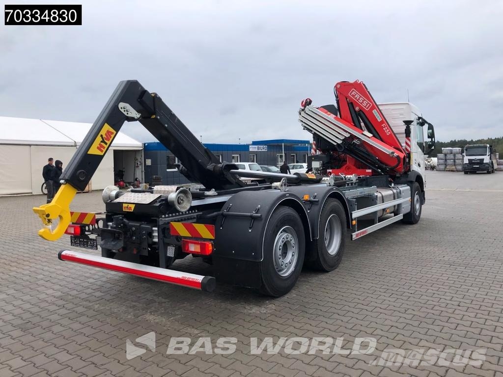 Volvo FM 460 6X2 NEW! FASSI F235.0.25 Crane Kran HYVA 20 Camion ampliroll