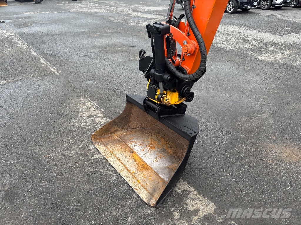 Hitachi ZX 55 U-6 / Engcon, TMK-koura, Ym! Mini bagri <7t