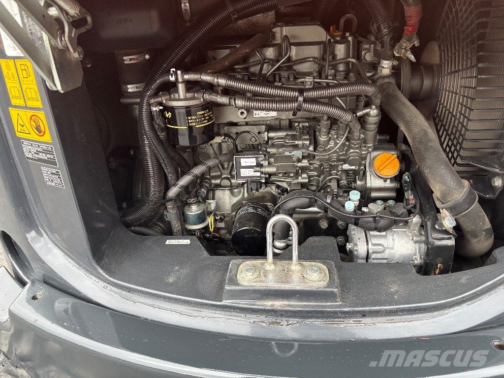 Hitachi ZX 55 U-6 / Engcon, TMK-koura, Ym! Mini bagri <7t
