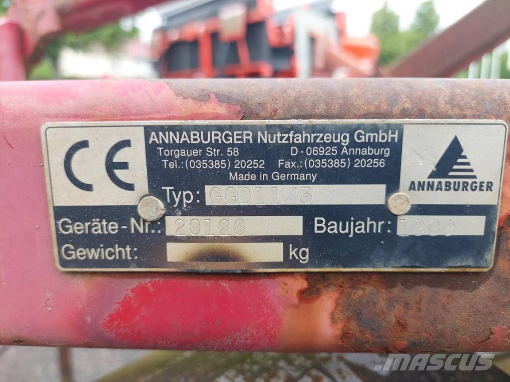 Annaburger GGD 11/3 Kultivatori