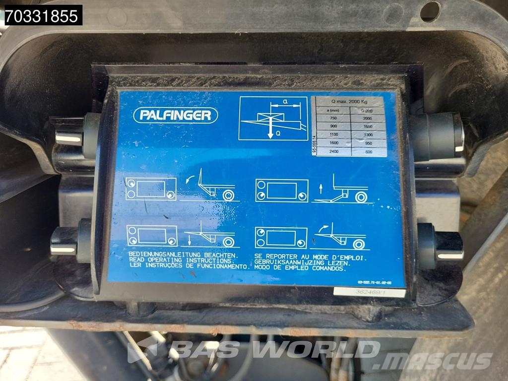 KFB DPKL 2 axles Ladebordwand LBW Tailgate Remorque Fourgon